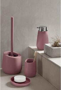 Badi rózsaszín kerámia wc-kefe - Wenko
