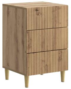 VidaXL Éjjeliszekrény Kézműves Tölgy 43 x 41 x 66,5 cm Szerelt Fa