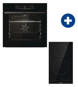 Gorenje BO6735E05B Beépíthető sütő + Gorenje ECT322BCSC Beépíthető főzőlap
