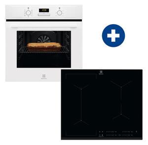 Electrolux EOF3H40BW Beépíthető sütő + Electrolux EIV634 Beépíthető indukciós főzőlap