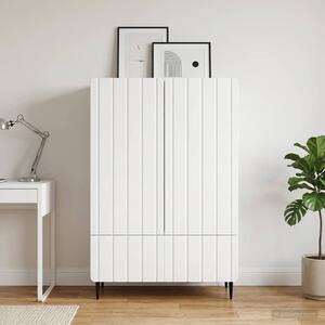 VidaXL Széf Fehér 66 x 34,5 x 97 cm Szerelt Fa