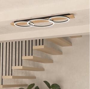 Eglo Eglo 901717 - LED Mennyezeti lámpa BOYAL 3xLED/12W/230V 3000K bézs/fekete EG901717