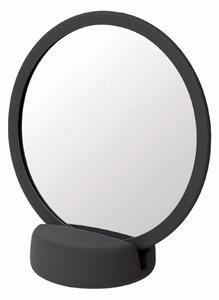 Blomus Sono kozmetikai tükör 17x18.5 cm kerek fekete B69160