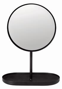 Blomus Modo kozmetikai tükör 20x28 cm kerek fekete B69085