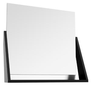 Defra Op-Arty tükör 64x59 cm fekete-fehér 215-L-06006