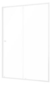 Sealskin Contour zuhanyajtók 120 cm tolható fehér matt üveg/átlátszó üveg CD121206025100