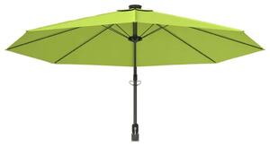 VidaXL Falra Szerelhető Napernyő - Almazöld - 290 cm