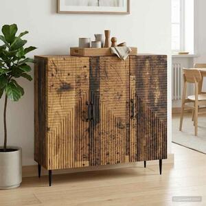 VidaXL Széf Antik Fa 89 x 34,5 x 80 cm Szerelt Fa