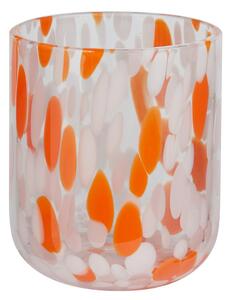 CONFETTI pohár 330ml narancssárga