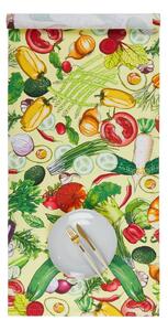 VERDURE pamut asztali futó 50x160cm
