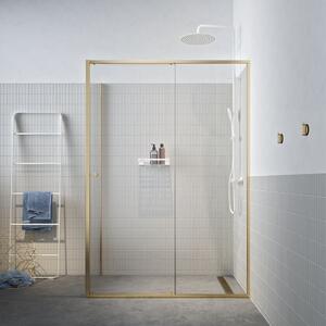 Sealskin Contour zuhanykabin 120x90 cm négyszögletes arany csiszolt/átlátszó üveg CD101296495100