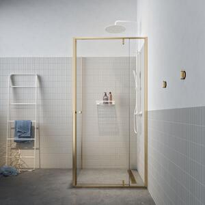 Sealskin Contour zuhanykabin 100x100 cm négyzet arany csiszolt/átlátszó üveg CD181006495100