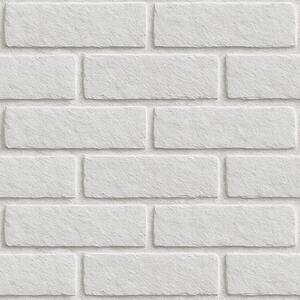 Tapéta Fehér tégla textúra, vízszintes elrendezés, Tapétá loft stílusban, a00877 : Uwalls.hu