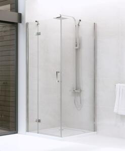 New Trendy New Renoma zuhanykabin 90x90 cm négyzet króm fényes/átlátszó üveg D-0113A/D-0084B
