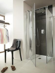 Deante Cubic zuhanykabin 80x80 cm négyzet króm fényes/átlátszó üveg KTI_044P