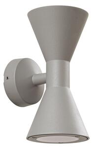 Kültéri Lámpa Lucande, Xalor, dimmable, Szürke, Erkély, Alumínium, Modern