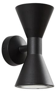 Kültéri Lámpa Lucande, Xalor, dimmable, Fekete, Erkély, Alumínium, Modern