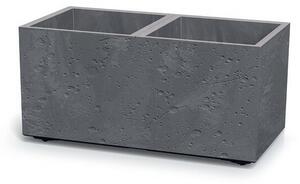 SIERRA CASE BETON EFFECT 77 cm virágtartó, szürke