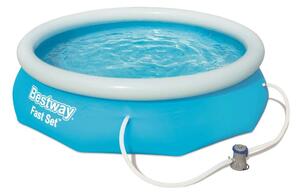 Bestway Fast Set Felfújható Medence - 305 x 76 cm - Szűrővel