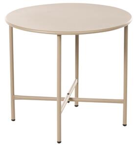 Bisztró asztal OVARO 50 cm 50 cm Fém Bézs