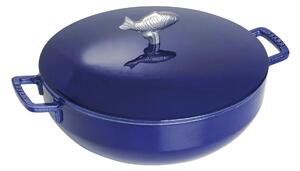Staub La Cocotte Bouillabaisse főzőedény fedővel Ø 28cm - Sötétkék