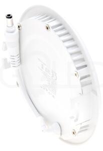 Beépíthető kör LED panel 6W ALU