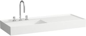 Laufen Kartell mosdótál 120x46 cm négyszögletes beépíthető fehér H8133320001121