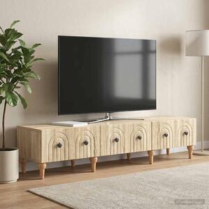 VidaXL TV szekrény Sonoma tölgy 147 x 34,5 x 30 cm Feldolgozott fa
