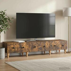 VidaXL TV szekrény füstös tölgy 147 x 34,5 x 30 cm Mérnök fa