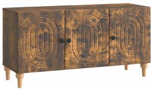 VidaXL TV-szekrény Füstös tölgy 99 x 34,5 x 50 cm MDF