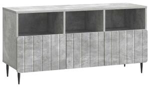 VidaXL Beton szürke TV szekrény 102 x 34,5 x 50 cm, feldolgozott fa