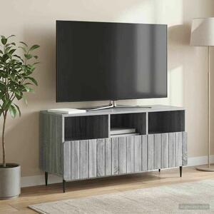 VidaXL TV szekrény Sonoma szürke 102 x 34,5 x 50 cm Feldolgozott fa