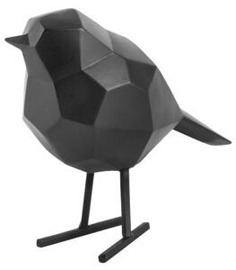Bird Small Statue fekete dekorációs szobor - PT LIVING