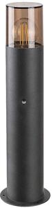 Rabalux Teplice kültéri állólámpa 1x12 W fekete-füst színű 77027