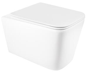 Hagser Lina miska WC wisząca Rimless z deską wolnoopadającą biała HGR60000042