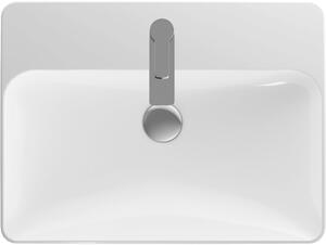 Geberit Variform mosdótál 60x45 cm négyszögletes beépíthető-mosdótálak fehér 500.781.01.2