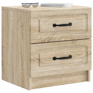 VidaXL Éjjeliszekrény fiókkal 2 pcs Sonoma Tölgy 43 x 34,5 x 44,5 cm