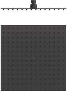 Tres fejzuhany 30x30 cm négyzet fekete 134315012NM