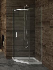 New Trendy New Komfort zuhanykabin fényes/átlátszó üveg K-0803