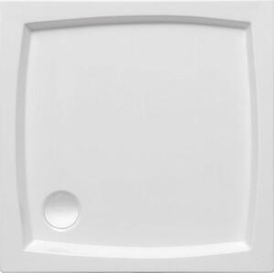 Polimat Patio négyzet alakú zuhanytálca 90x90 cm fehér 00733