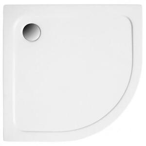Polimat Standard félkör alakú zuhanytálca 80x80 cm fehér 00786