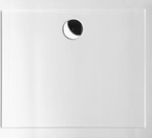 Polysan Karia téglalap alakú zuhanytálca 80x70 cm fehér 11091