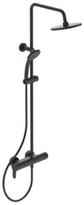 Ideal Standard Cerafine O - Zuhanyszett keverővel, átmérő 200 mm, 1 vízsugár, fekete BC750XG