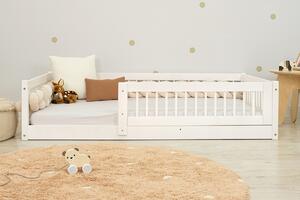 Ourbaby® Low bed for children Montessori Plus - whi fehér 180x80 cm