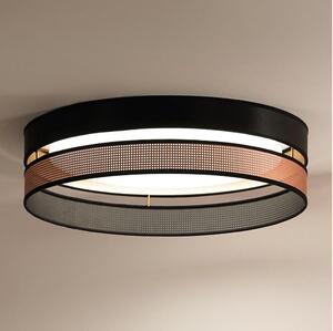 Duolla Duolla-LED Mennyezeti lámpa ROLLER DUO SHINY LED/24W/230V átm. 45 cm fekete/réz DU604161