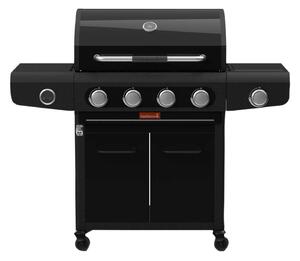 Barbecook BC-GAS-2073 Siesta 412 Graphite gázgrill, tárolóval, oldalégővel, 132x56x118cm