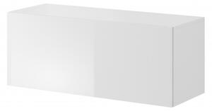 TV asztal/szekrény Viktor 01 (fehér + fényes fehér). 1048387