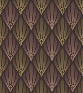 Tapéta Gazdag Art Deco meleg színátmenetekkel, Absztrakt tapétá, a01064v2 : Uwalls.hu