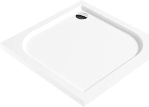 Deante Cubic négyzet alakú zuhanytálca 80x80 cm fehér KTK_042B