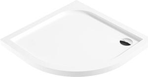 Deante Cubic félkör alakú zuhanytálca 80x80 cm fehér KTK_052B